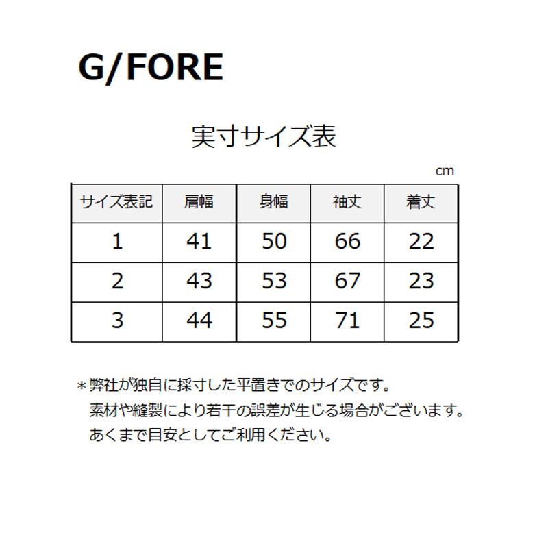 G/FORE（ジーフォア） 073213032 メンズ 半袖モックネックシャツ