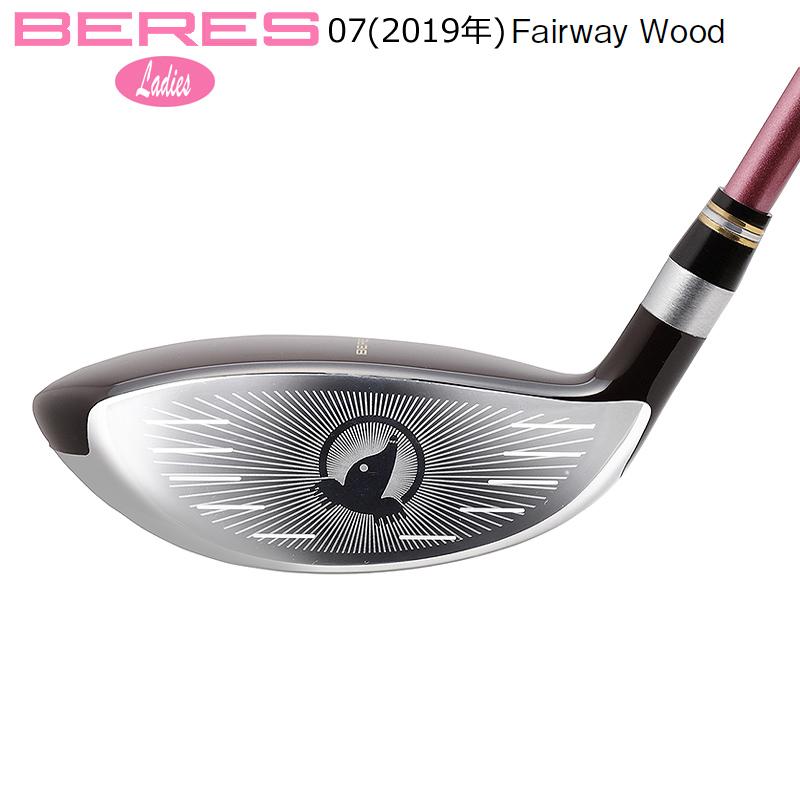 本間ゴルフ(ホンマ/HONMA) ベレス 07 2019(BERES 07) レディース フェアウェイウッド (7W/L,A) 右用 アーマック 38 3Star ★★★ カーボンシャフトの画像
