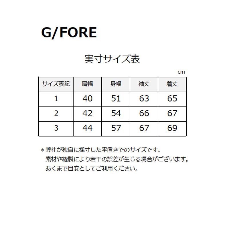 G/FORE (GFORE) ジーフォア 073215700 メンズ フルジップ ブルゾン ゴルフウェア スポーツウェア 秋冬春の画像