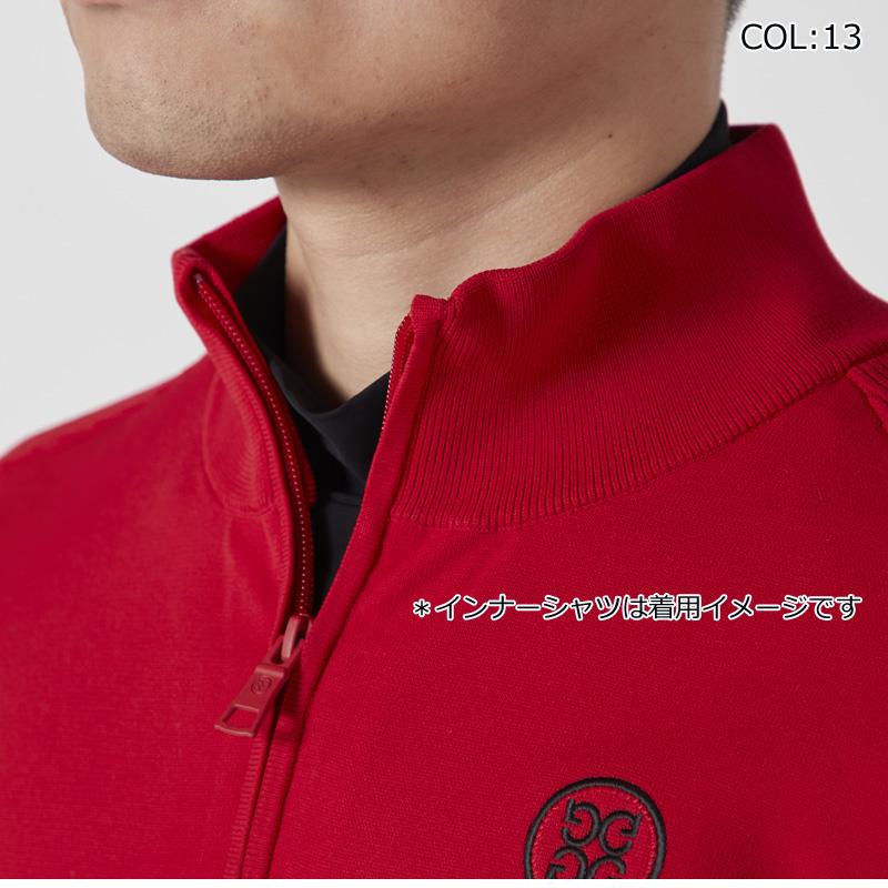 G/FORE (GFORE) ジーフォア 073214700 メンズ 長袖 セーター ブルゾン 撥水 ストレッチ ゴルフウェア スポーツウェア 春秋 通年の画像