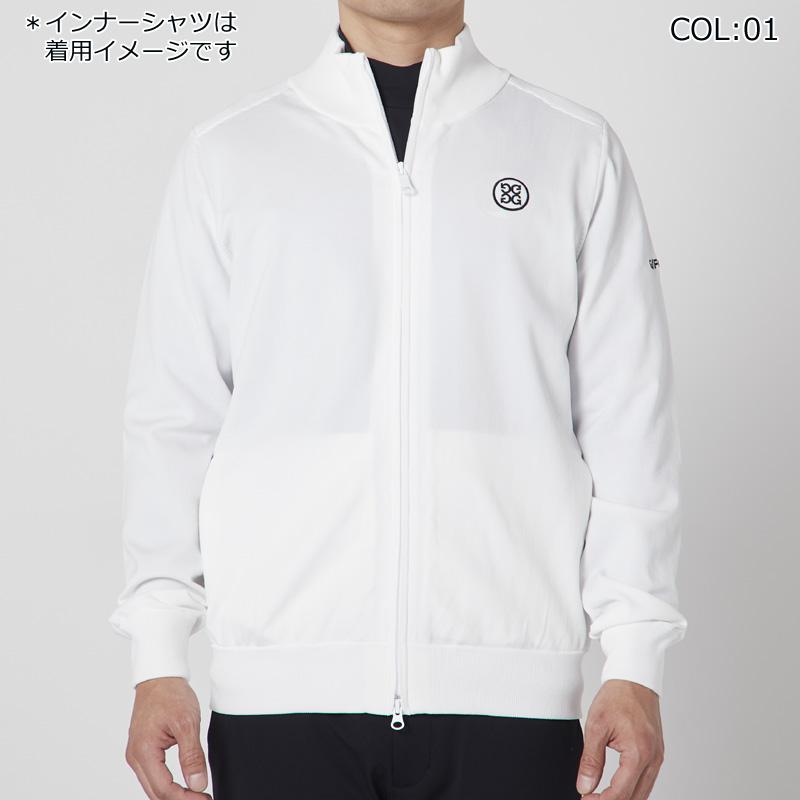 G/FORE (GFORE) ジーフォア 073214700 メンズ 長袖 セーター ブルゾン 撥水 ストレッチ ゴルフウェア スポーツウェア 春秋 通年の画像