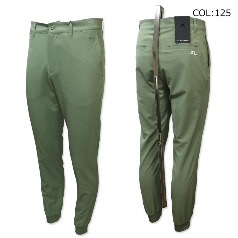 J.LINDEBERG リンドバーグ　メンズ　ジョガーパンツ　グリーン　30 J.LINDEBERG（ジェイリンドバーグ） J.LINDEBERG 071-71313 メンズ