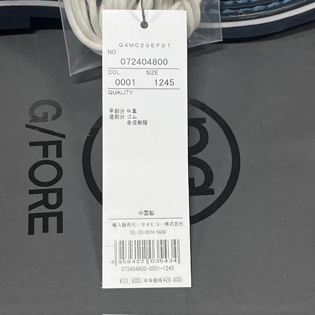 G/FORE GFORE ジーフォア 072404800 G4MC20EF01 メンズ 牛革 ゴルフ