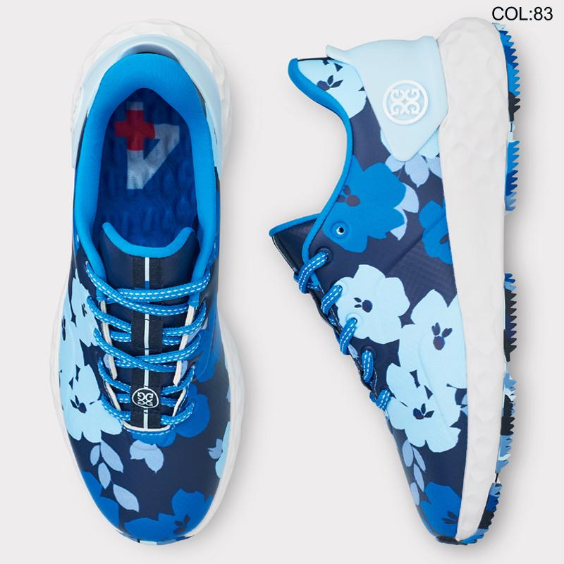 G/FORE GFORE ジーフォア 073424860 G4LF22EF57 レディース ゴルフシューズ スパイクレス 花柄 防水 紐靴 LADIES FLORAL MG4+ GOLF SHOEの画像