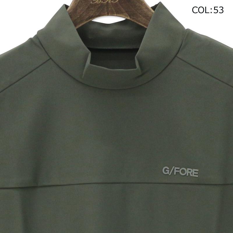 G/FORE（ジーフォア） 073213082 レディース 半袖モックネックシャツ
