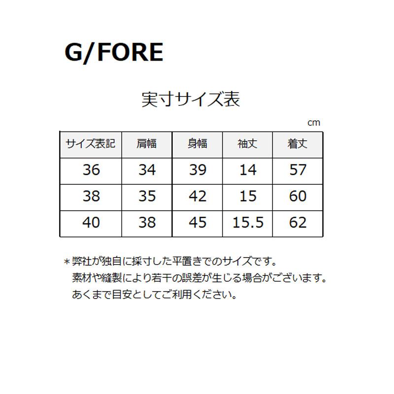 G/FORE (GFORE) ジーフォア 073213082 レディース 半袖モックネック