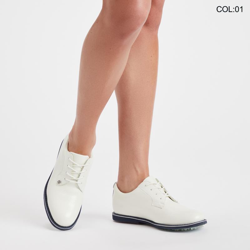 G/FORE GFORE ジーフォア 073424850 G4LS22EF02 レディース ゴルフシューズ スパイクレス 防水 紐靴 牛革 LADIES COLLECTION GALLIVANTERの画像