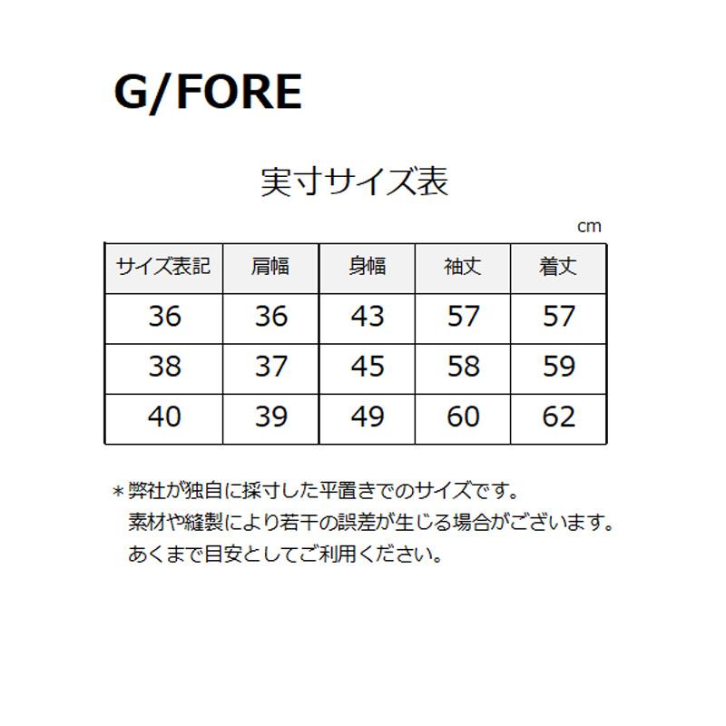 G/FORE（ジーフォア） 073215055 レディース 長袖 モックネックシャツ