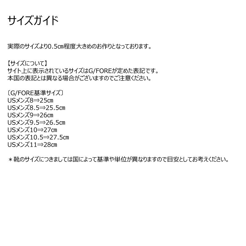 G/FORE GFORE ジーフォア 073414841 G4MH21EF28 メンズ ゴルフシューズ