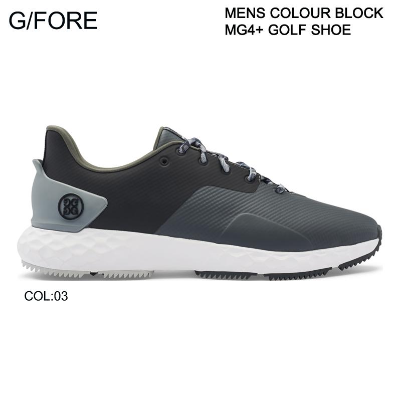 G/FORE GFORE ジーフォア 073424808 G4MS21EF26LB メンズ ゴルフシューズ スパイクレス 紐靴 SPIKELESS MENS COLOUR BLOCK MG4+ GOLF SHOEの画像