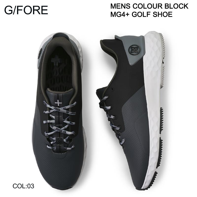 G/FORE GFORE ジーフォア 073424808 G4MS21EF26LB メンズ ゴルフシューズ スパイクレス 紐靴 SPIKELESS MENS COLOUR BLOCK MG4+ GOLF SHOEの画像