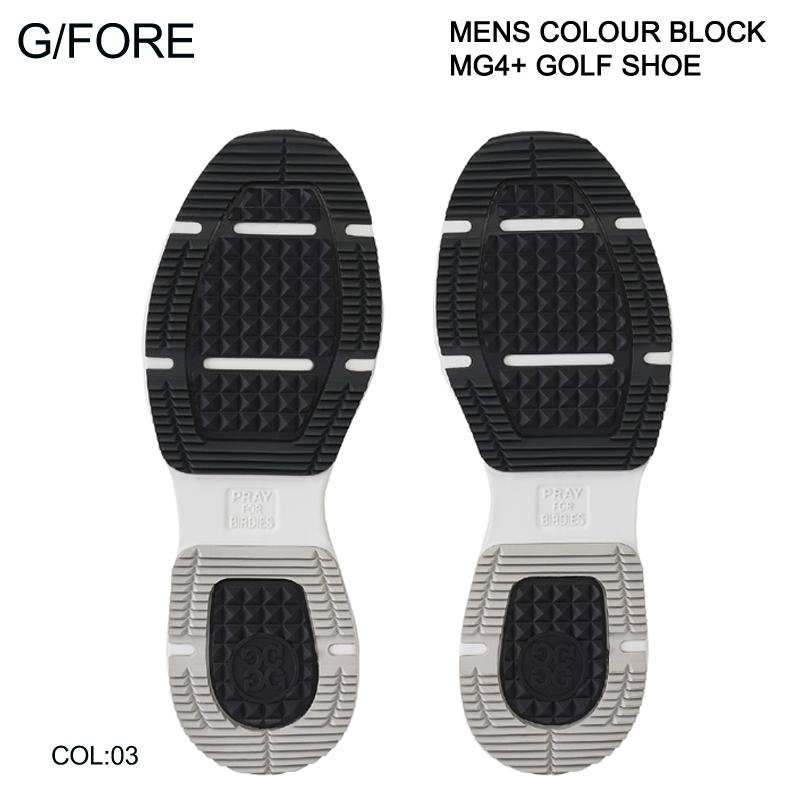 G/FORE GFORE ジーフォア 073424808 G4MS21EF26LB メンズ ゴルフシューズ スパイクレス 紐靴 SPIKELESS MENS COLOUR BLOCK MG4+ GOLF SHOEの画像