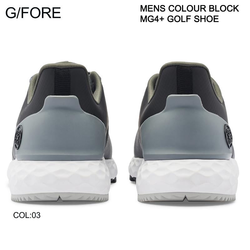 G/FORE GFORE ジーフォア 073424808 G4MS21EF26LB メンズ ゴルフシューズ スパイクレス 紐靴 SPIKELESS MENS COLOUR BLOCK MG4+ GOLF SHOEの画像