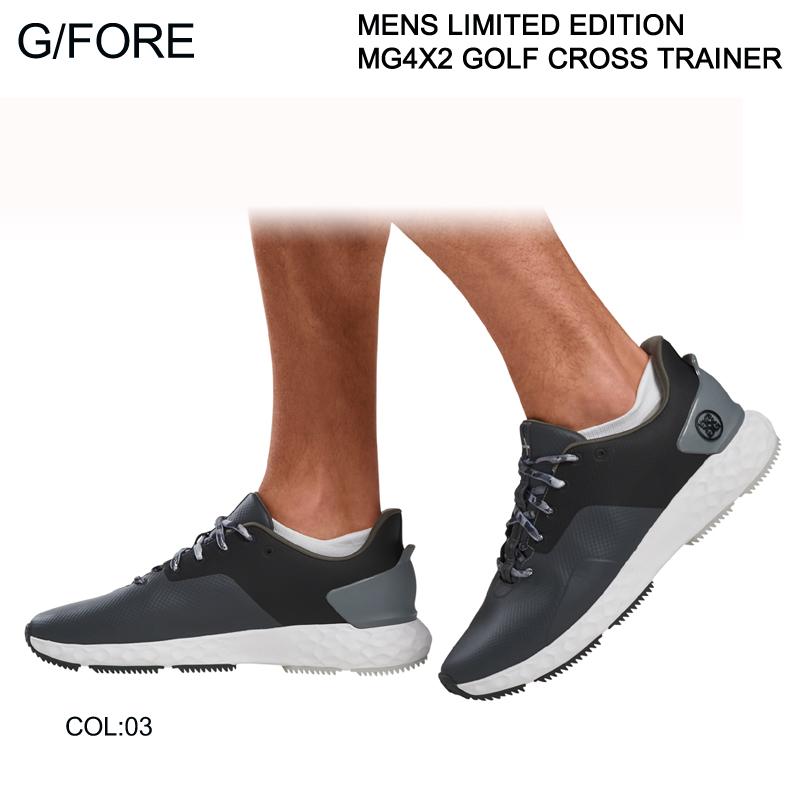 G/FORE GFORE ジーフォア 073424808 G4MS21EF26LB メンズ ゴルフシューズ スパイクレス 紐靴 SPIKELESS MENS COLOUR BLOCK MG4+ GOLF SHOEの画像