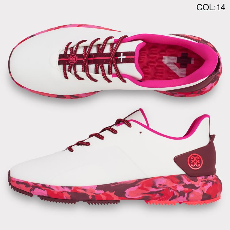 G/FORE GFORE ジーフォア 073424811 G4MF22EF310 メンズ ゴルフシューズ スパイクレス 防水 紐靴 SPIKELESS MENS SORBET CAMO MG4+ GOLF SHOEの画像