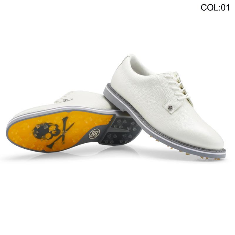 G/FORE GFORE ジーフォア 073422811 G4MF21EF01 メンズ ゴルフシューズ スパイクレス 防水 紐靴 SPIKELESS MENS COLLECTION GALLIVANTER SNOWの画像