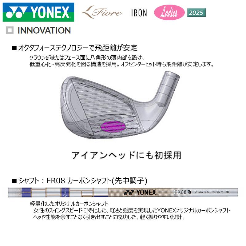 Fiore ヨネックス (YONEX) 2025 フィオーレ (Fiore) レディース 