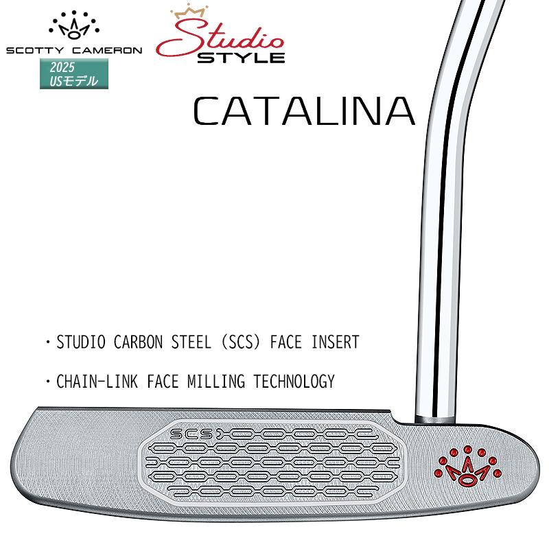 SCOTTY CAMERON CATALINA パター 限定品 SCOTTY CAMERON スコッティキャメロン B3 Triple Black Design Limited