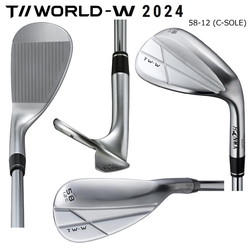 TW-W 本間ゴルフ(ホンマ/HONMA) ツアーワールド 2024 Chrome ウェッジ