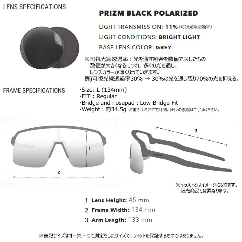 並行輸入品 オークリー (OAKLEY) サングラス レーダー プレート 偏光レンズ (Radar Plate?)【OO9495D-0136】(Prizm Black Polarized Lenses) USモデル_3