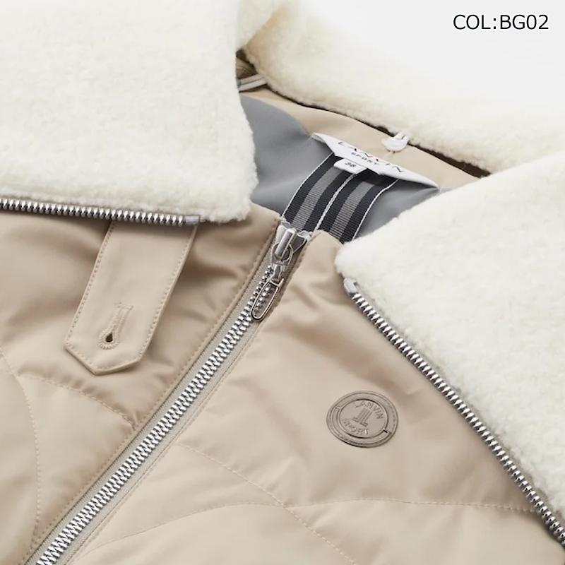 ランバン LANVIN VG4FVE50L レディース 中わた アウター ベスト HEAT NAVI裏地付き 衿取り外し可 ゴルフウェア スポーツウェア 秋冬_14