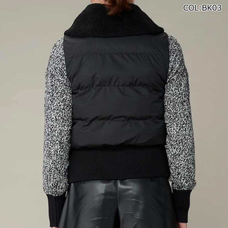 ランバン LANVIN VG4FVE50L レディース 中わた アウター ベスト HEAT NAVI裏地付き 衿取り外し可 ゴルフウェア スポーツウェア 秋冬_4