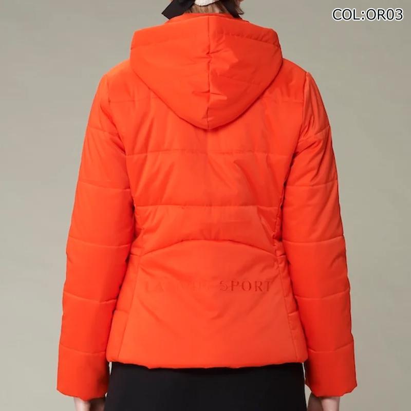 美品　LANVINランバンスポーツ　2ウェイ　防寒ゴルフ アウターウェア レッド 40%OFF価格 LANVIN SPORT ランバンスポール ブルゾン レッド 総柄 袖