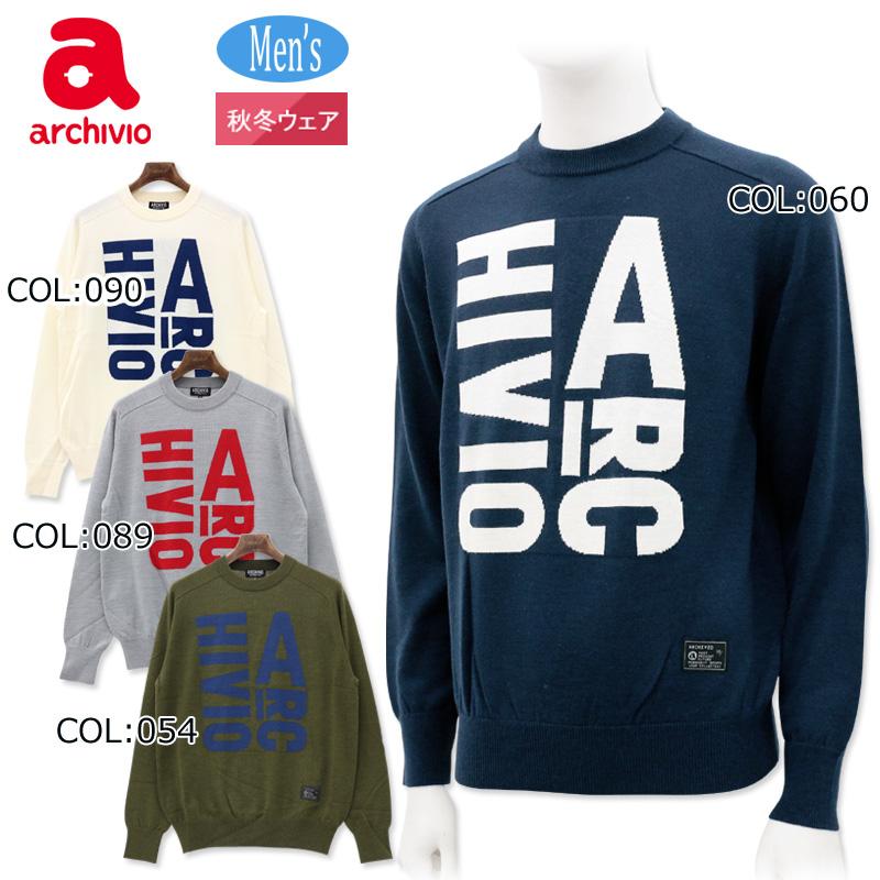 archivio（アルチビオ） archivio A428004 メンズ 長袖 セーター プル