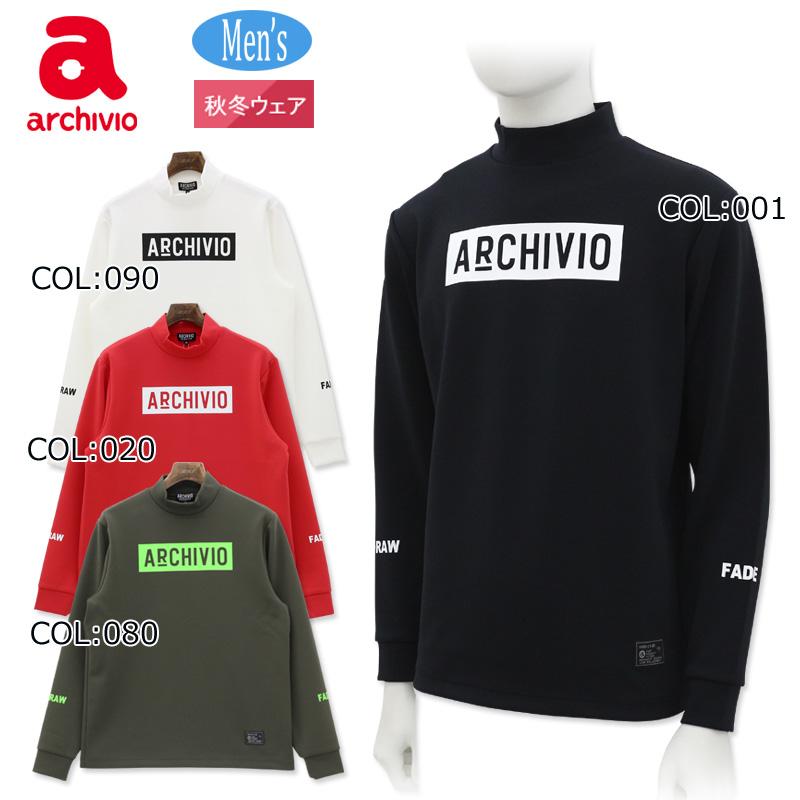 archivio（アルチビオ） archivio A429903 メンズ 長袖 モックネック