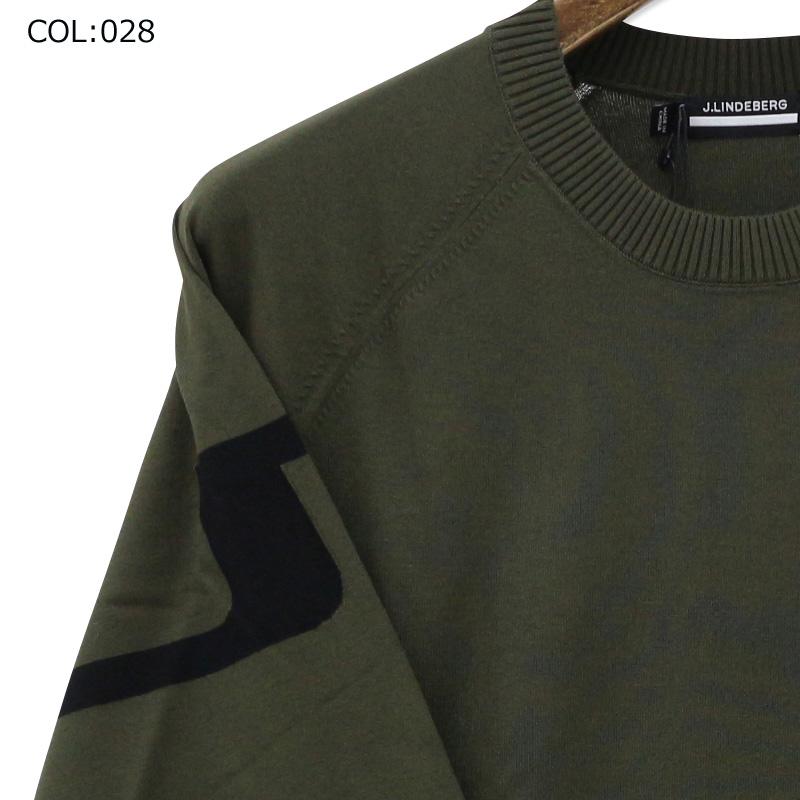 J.LINDEBERG 袖ロゴ　セーター J.LINDEBERG（ジェイリンドバーグ） J.LINDEBERG 071-12913 メンズ
