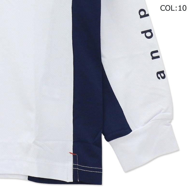 and per se（アンパスィ） and per se AMF9204V4 メンズ 長袖 モック