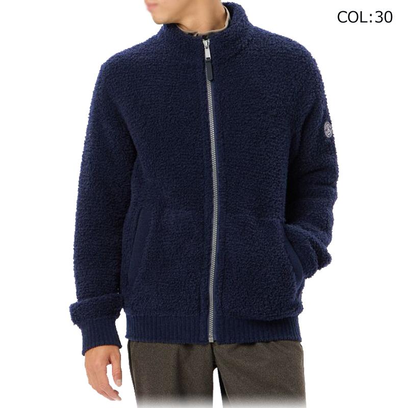 アンパスィ and per se AMF2524A3 メンズ 長袖 モールニット ブルゾン Brewed Protein 保温 ストレッチ ゴルフウェア 秋冬 and per se（アンパスィ） and per se AMF2524A3 メンズ 長袖 モール