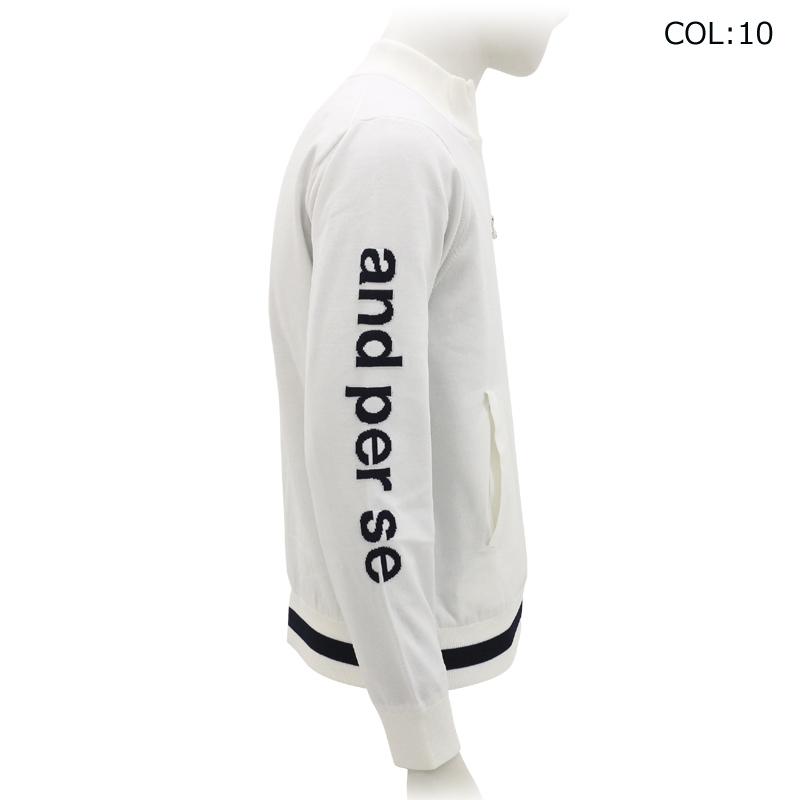 and per se（アンパスィ） and per se AMF2534B4 メンズ 長袖 ニット