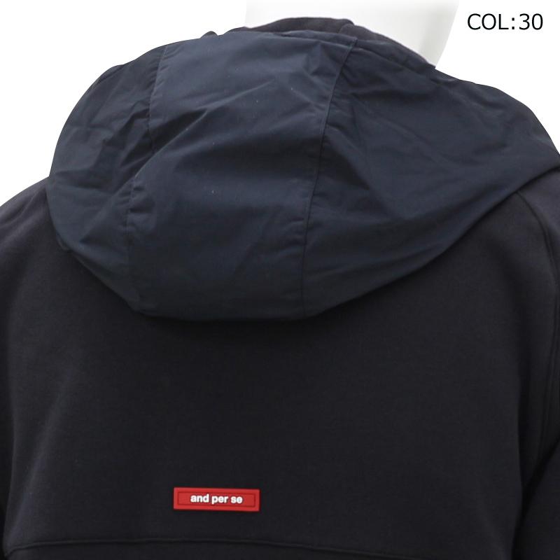 and per se（アンパスィ） and per se AMF1124H1 メンズ ボンバー