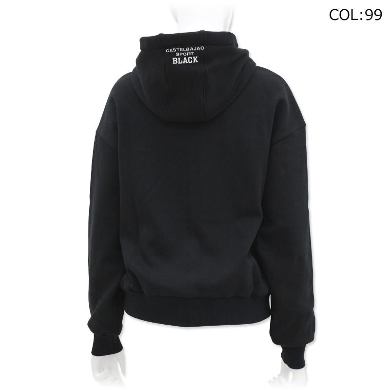 カステルバジャック CASTELBAJAC 7244477450 レディース フーディパーカー 裏起毛 ジップアップ ゴルフウェア スポーツウェア 秋冬 CASTELBAJAC SPORT カステルバジャック 7244477450 レディース