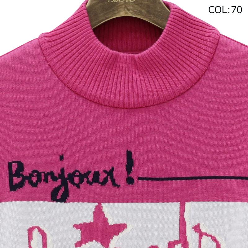 カステルバジャックスポーツ CASTELBAJACSPORTS 7244461215 レディース セーター スポーツウェア ゴルフウェア 秋冬の画像