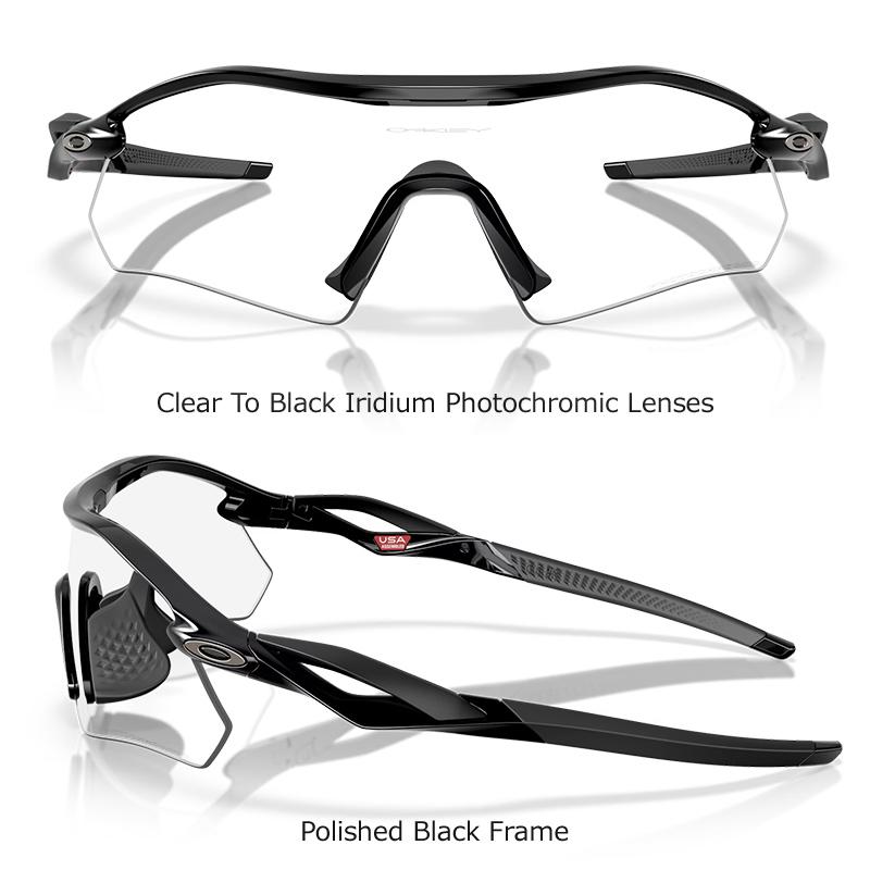 並行輸入品 オークリー (OAKLEY) レーダー プレート 調光レンズ (Radar Plate)【OO9495D-0236/Low Bridge Fit】(Clear To Black Photochromic Lenses) USモデル_1