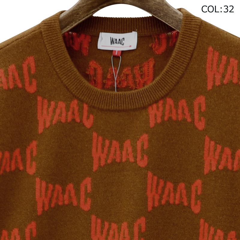 ワック WAAC 072324702 メンズ 丸首 セーター プルオーバー ゴルフウェア スポーツウェア 秋冬 ワック WAAC 072324702 メンズ 丸首 セーター プルオーバー ゴルフ