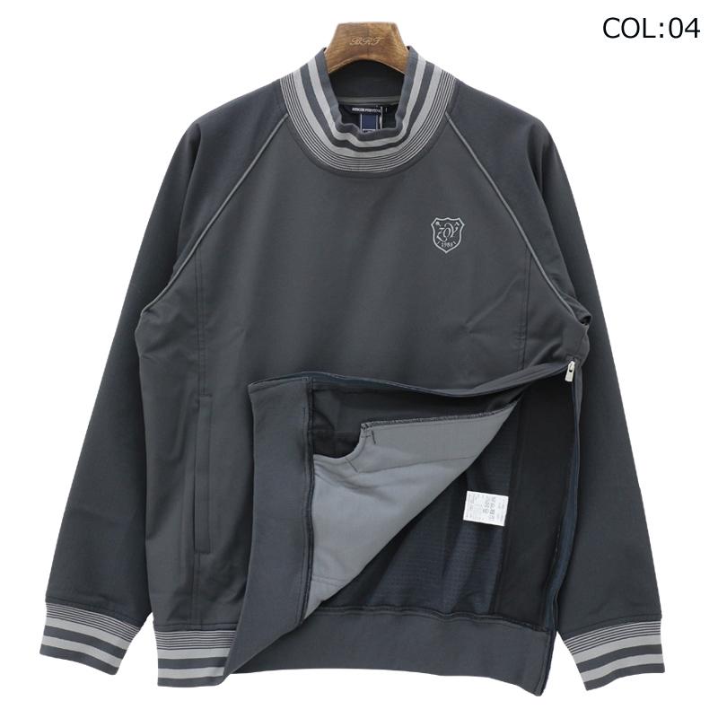 ゾーイ ZOY 071444110 メンズ プルオーバー 裏起毛 ストレッチ ゴルフウェア スポーツウェア 秋冬 ZOY（ゾーイ） ZOY 071444110 メンズ プルオーバー 裏起毛 ストレッチ