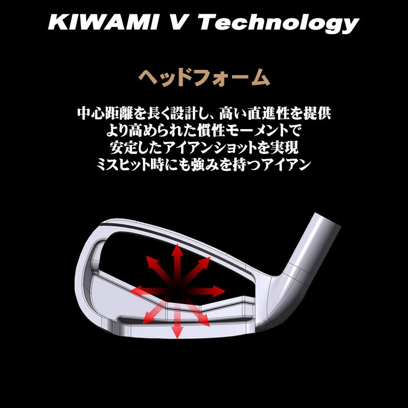 BERES 本間ゴルフ (ホンマ/HONMA) (ベレス) KIWAMI-5 アイアン8本組(#5