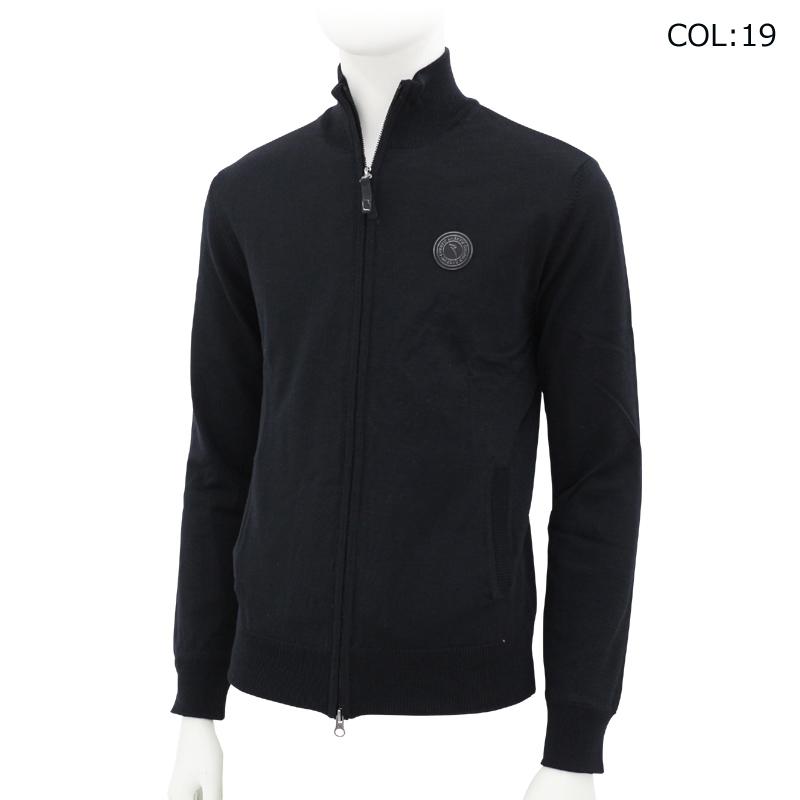 シェルボ CHERVO 031-12111 メンズ ブルゾン ニット ジップアップ