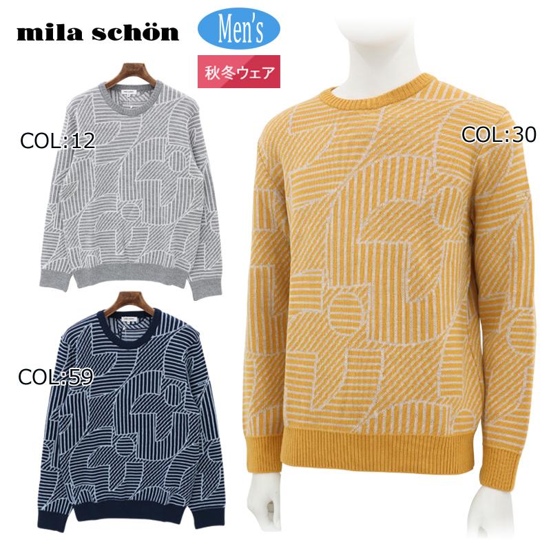 ミラショーン mila schon 7334461106 メンズ セーター ゴルフウェア スポーツウェア 秋冬 mila schon（ミラショーン） mila schon 7334461106 メンズ セーター