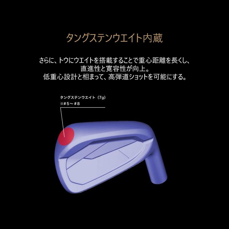 本間ゴルフ(ホンマ/HONMA) ツアーワールド TW-Vx 単品アイアン N.S.PRO MODUS3 TOUR 105 スチールシャフト 2025年モデルの画像