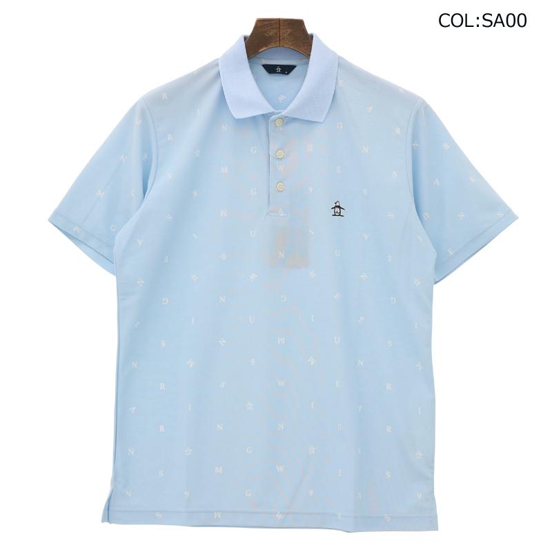 美品 マンシングウェア ゴルフ ポロシャツ ウェア パステル Lサイズ Munsingwear（マンシングウェア） Munsingwear MG5SHS87M メンズ 半袖