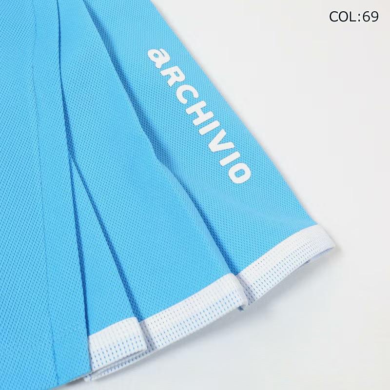 アルチビオ archivio A451401 レディース ワンピース ノースリーブ バッグファスナー ゴルフウェア スポーツウェア 春夏の画像