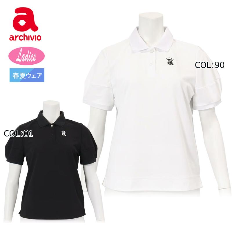 archivio（アルチビオ） archivio A459504 レディース ポロシャツ 半袖