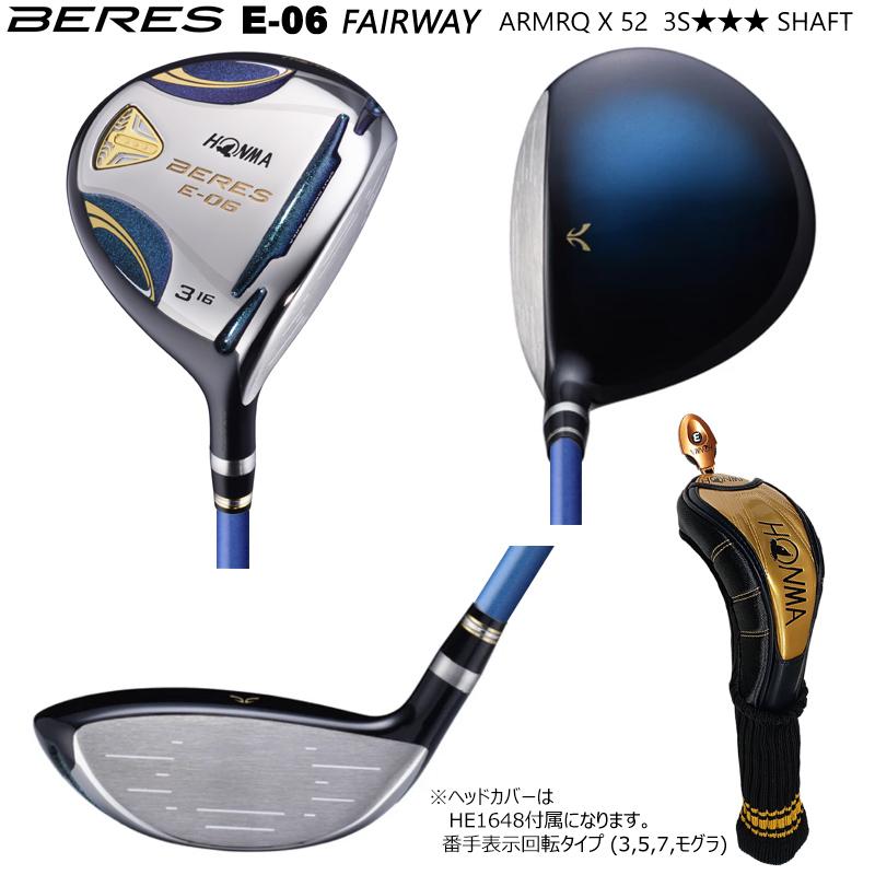 BERES 本間ゴルフ(ホンマ/HONMA) ベレス E-06 フェアウェイウッド 右用