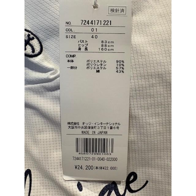 カステルバジャック CASTELBAJAC 7244171221 レディース 長袖 モックネックシャツ ストレッチ ゴルフウェア スポーツウェア 春夏_8