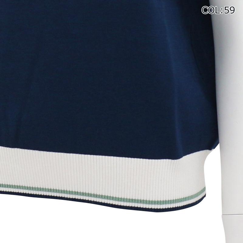 カステルバジャック CASTELBAJAC 7245162217 レディース 半袖 ニットポロ ゴルフウェア スポーツウェア 春夏秋の画像