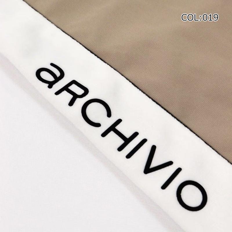 archivio - 【ネコポス送りとどける能力のある】 アルチビオ A519909 レディース スポーツシャツ 天鵞絨 冷感 ゴルフ御召しもの 春夏秋冬
